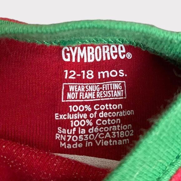 gymboree | 3/$15 Red Christmas Long Sleeve Shirt - Picture 3 of 3